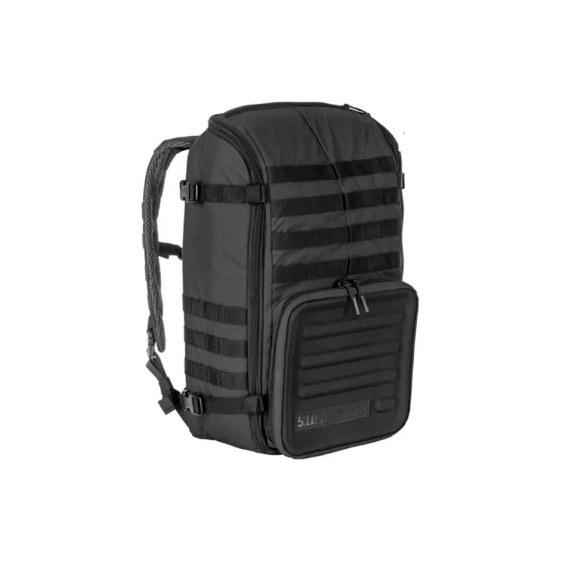 5.11 500D Nylon Backpack Tubas Unisex Black/Army Green-1