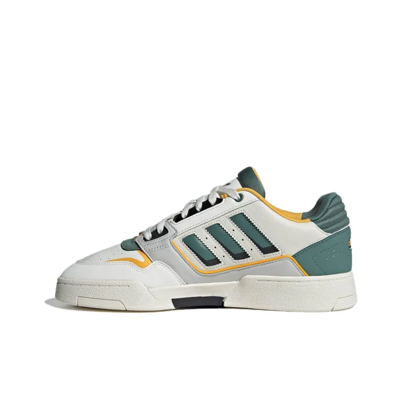 adidas originals Drop Step Low White Green-2