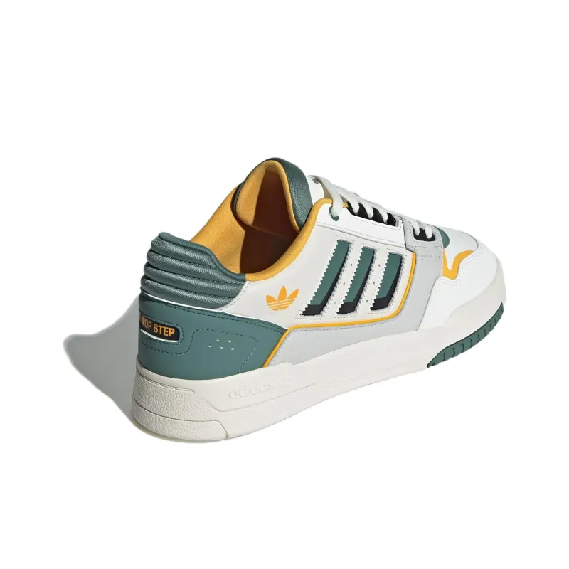 adidas originals Drop Step Low White Green-5
