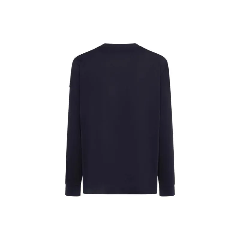Moncler T Shirt Men's Marine Blue-1