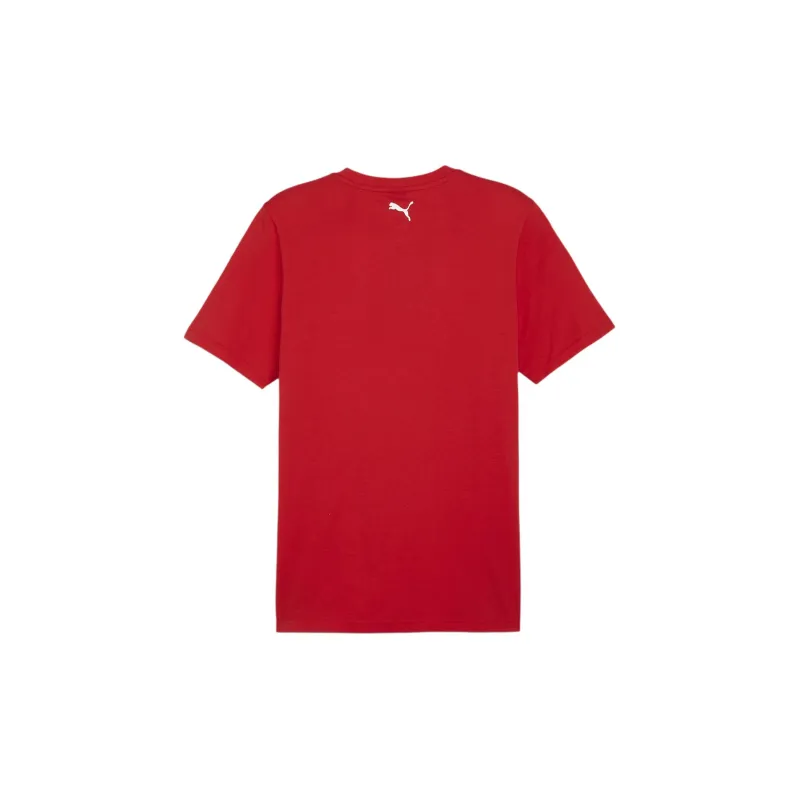 PUMA Scuderia Ferrari T Shirt Men's Race Red-1