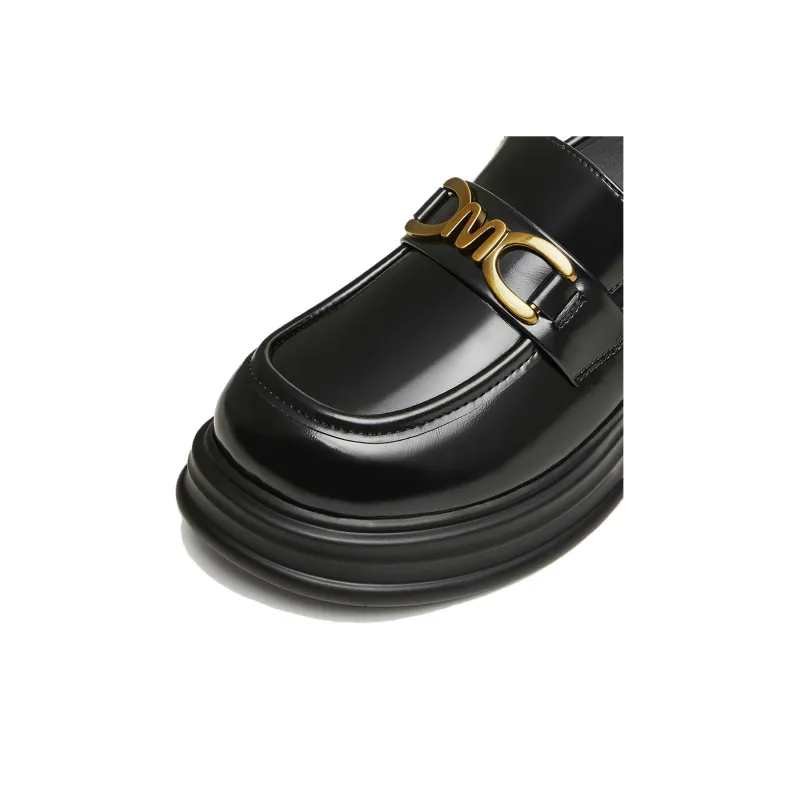 TATA Loafers Women's Solid Color-3