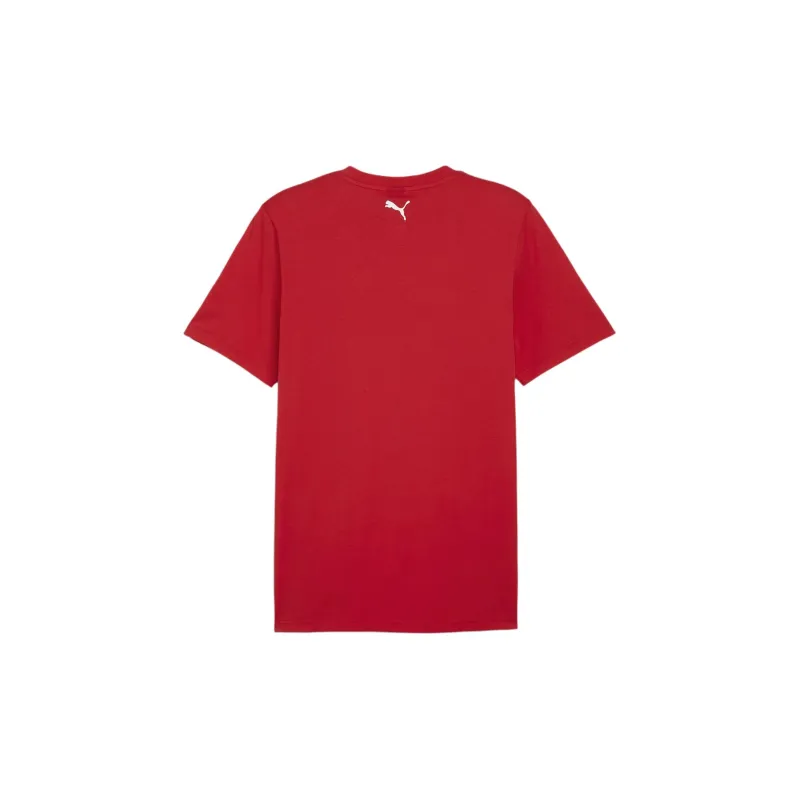 PUMA Scuderia Ferrari Race Big Shield Men's Motorsport Tonal Tee-1