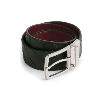 Bottega Veneta Green Belts on Sale & Authentic - POIZON Bottega Veneta Green Belts on Sale & Authentic - POIZON