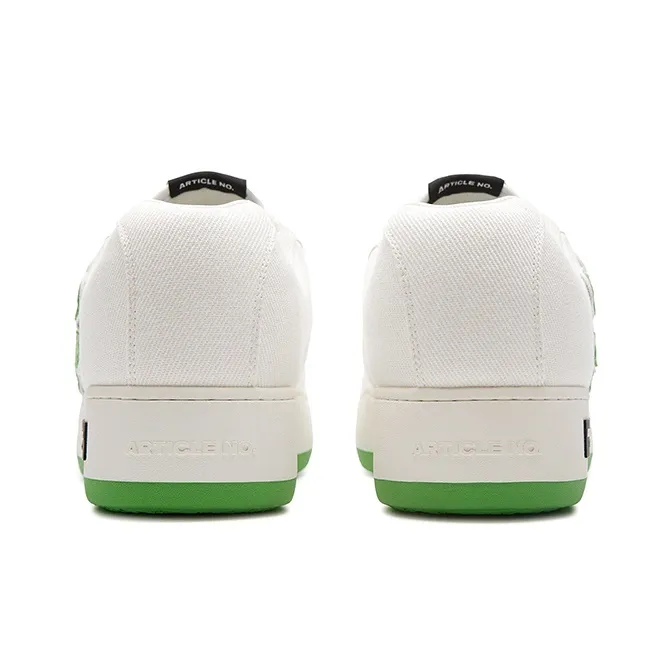 ARTICLE NO. Low Top Skateboard Shoes Unisex Apple Green-2