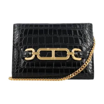 TOM FORD Shiny Embossed Whitney Mini Shoulder Bag