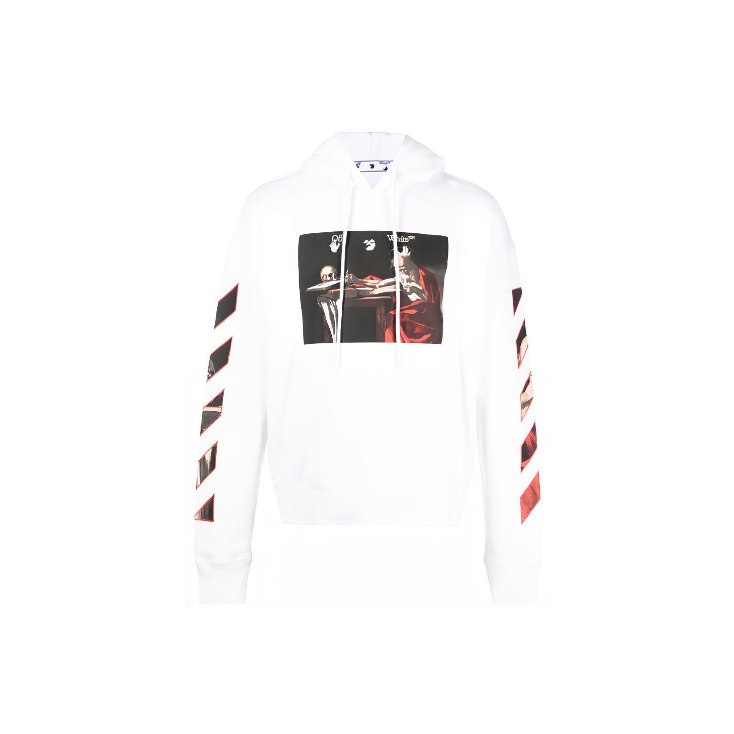 Off white diag caravaggio hoodie best sale