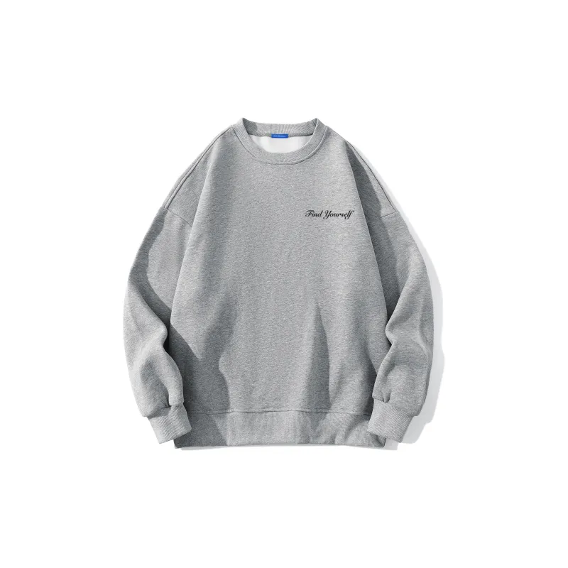 Find Yourself Sweatshirt Unisex White-15