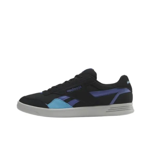 Reebok Court Advance Skateboard Shoes Unisex Low-Top Black/Blue