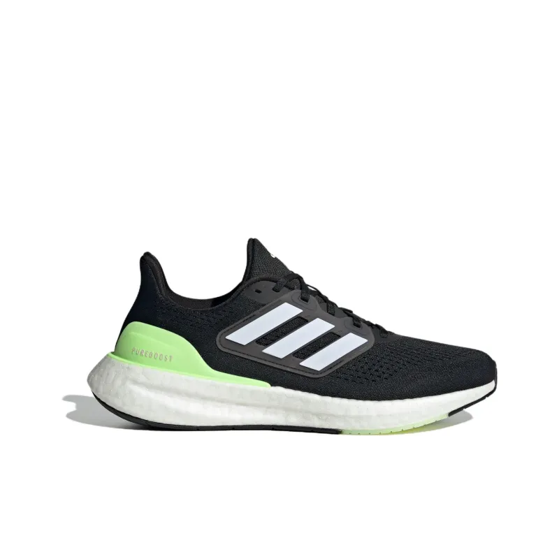 PureBoost Adidas 23 Wide 'Black Green Spark'-1