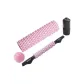 45cm Fishbone Pattern Four-Piece Set Pink
