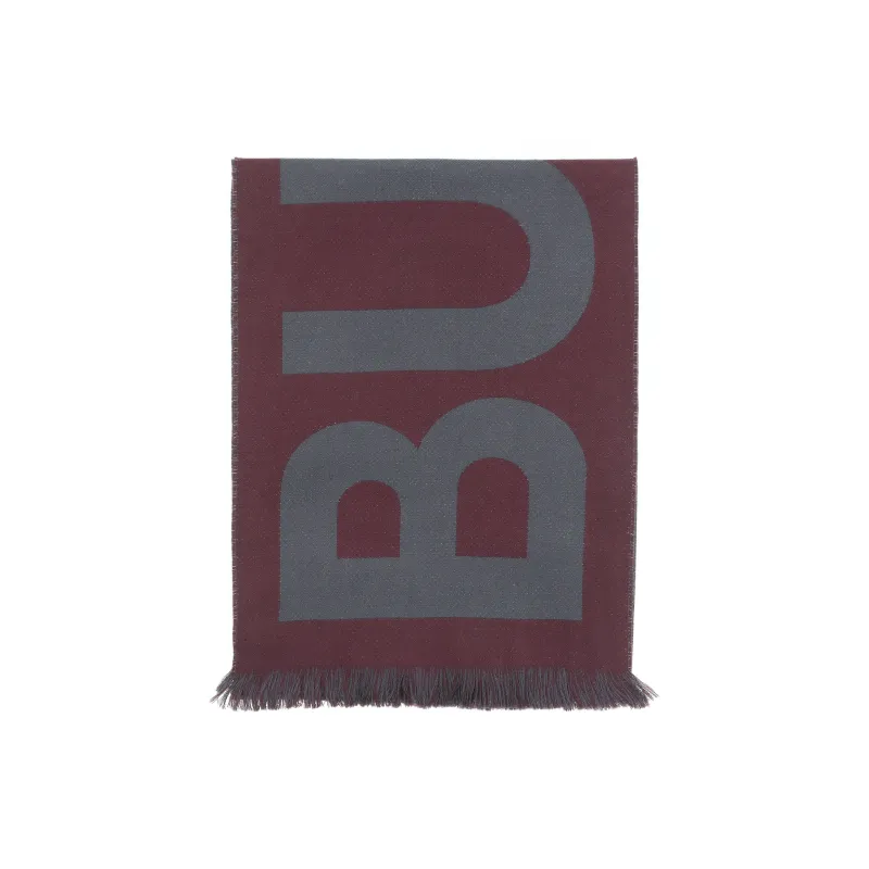 Burberry Wool Sport Jacquard Logo Scarf-2