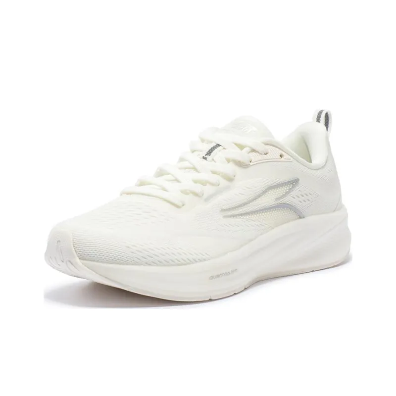 361° Slip Resistant Low Top Casual Running Shoes Women's White Gray-1