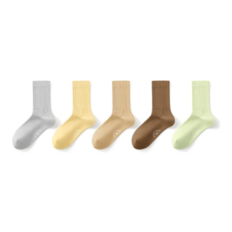 SecretWorld Mid Calf Socks Women's Combo Set-16