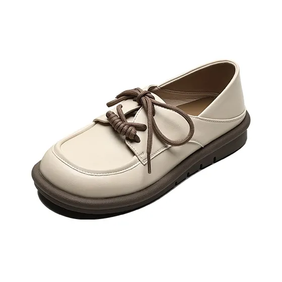 【dme】 Casual Single Shoes 2.5cm Women's Beige-0