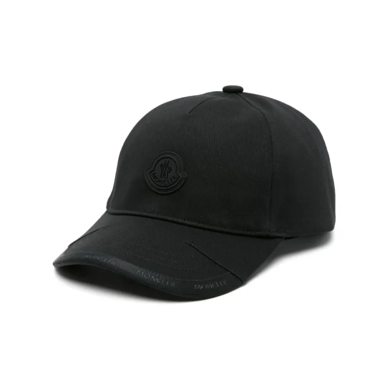 Moncler Logo patch Cotton Cap-0