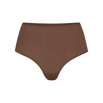 SKIMS FITS EVERYBODY HIGH-WAISTED THONG Underpants Women's 1 Pack JASPER/Jasper