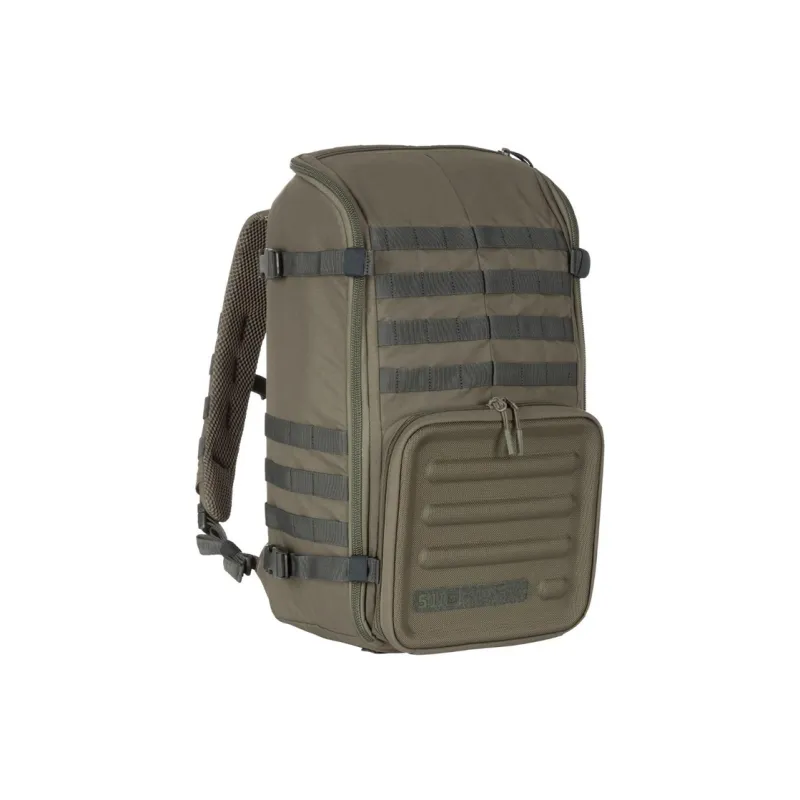5.11 500D Nylon Backpack Tubas Unisex Black/Army Green-7