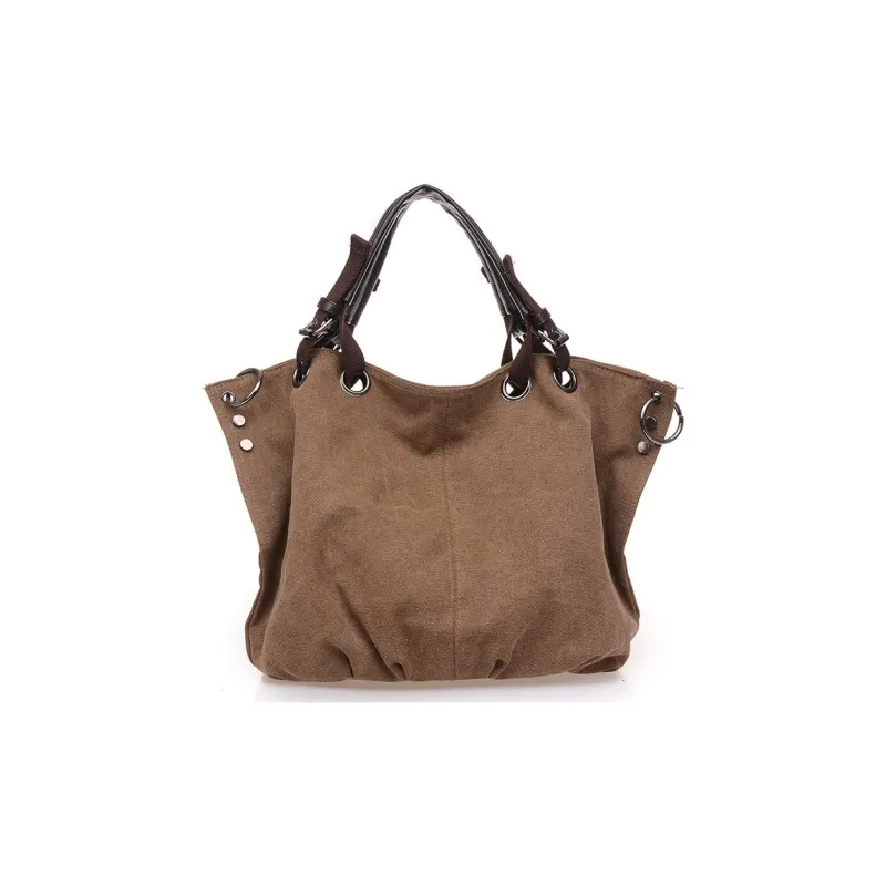 G FAVOR Canvas Canvas Bag Crossbody Handbag Regular Unisex Khaki/Black/Coffee/Army Green-9