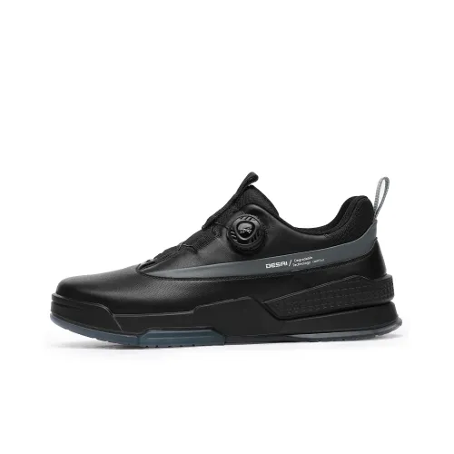Desai Desai Low Top Casual Shoes Men's Black