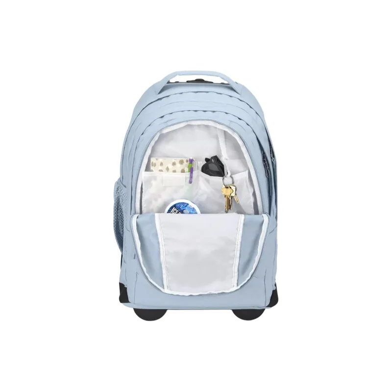 JanSport Recycled Polyester Backpack Unisex Blue Twilight-4