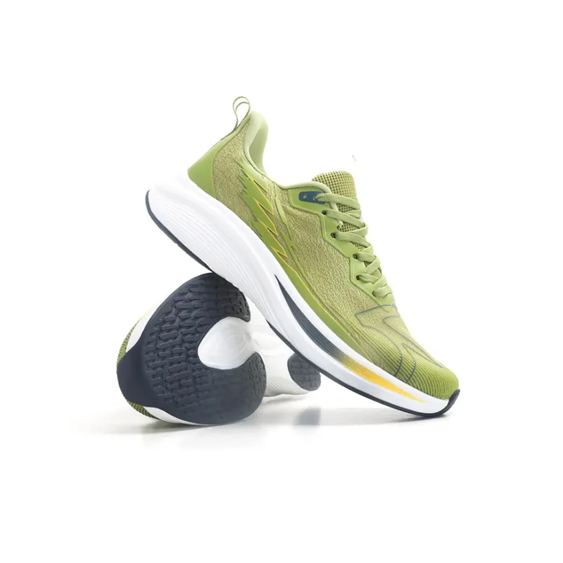 KVIV Cushioned Anti Slip Wear Resistant Breathable Lightweight Low Top Running Shoes Unisex-3