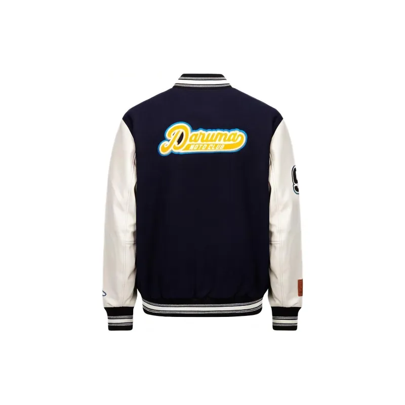 EVISU Baseball Jerseys Men Dark Blue-1