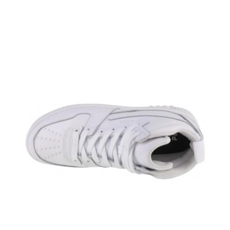 FILA Fxventuno Le Cushioning, Wear Resistant Mid Top Casual Shoes Women's White-2