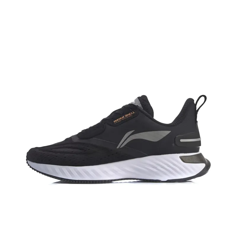 LINING Cloud Five Generations SHIELD Running Shoes Men Low-Top Black-0