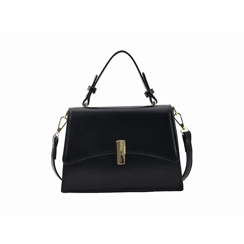JANE KLAIN Synthetic Leather Handbags Shoulder Bag Crossbody Bag Small Size Women's Black/Coffee-1