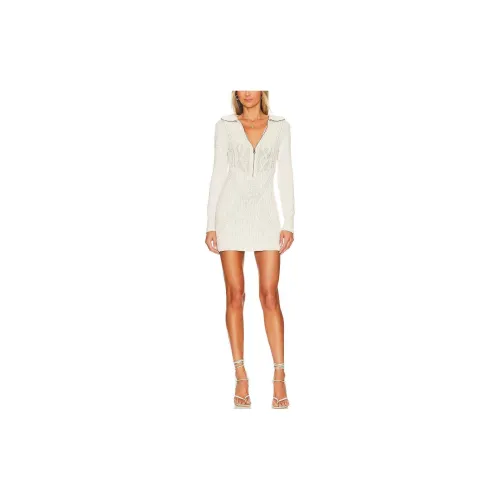 FREE PEOPLE Long-Sleeved Dresses Women's White