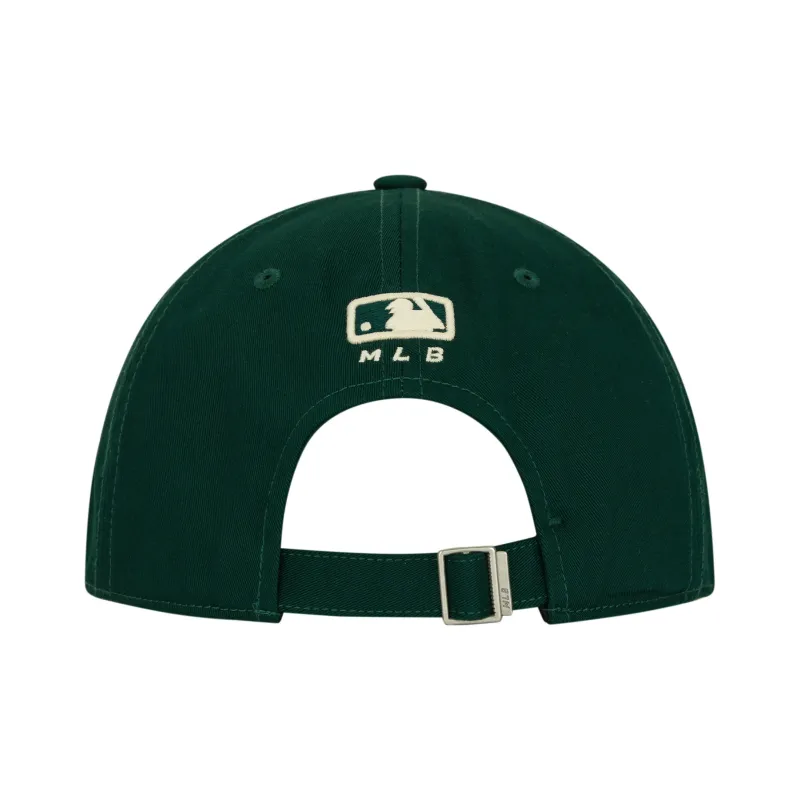 MLB Cotton Baseball Cap Unisex Green-3