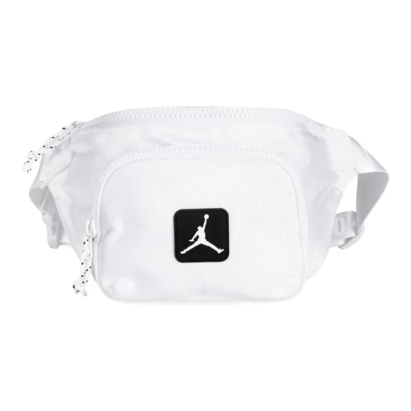 Jordan Polyester Crossbody Bag, Sling Bag, Fanny Pack Regular Unisex Pure White-0