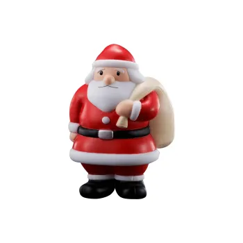 BANDAI 1/144 Santa Claus Advertising Balloon Soft Vinyl Doll Assembled Models