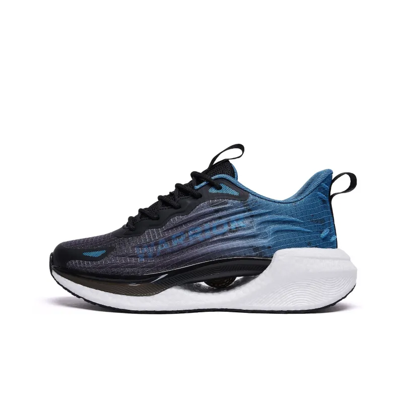 WARRIOR Running Shoes Men Low Top Dusty Blue Light Blue \ Gray Blue \ Lake Blue Black-10