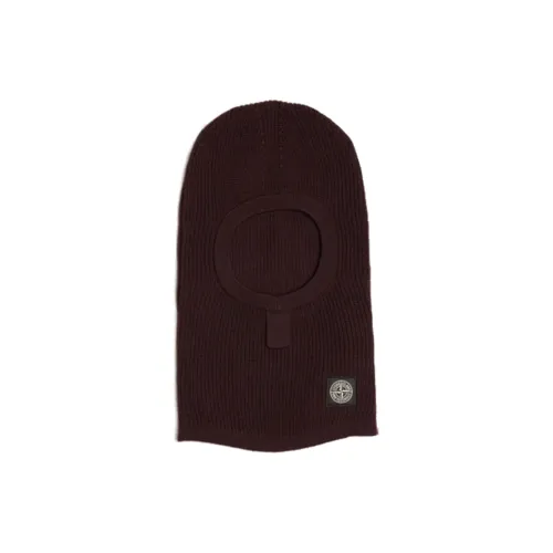 STONE ISLAND Wool Hats & Caps Men's Burgundy