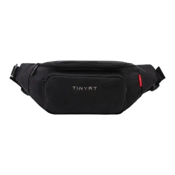 TINYAT Polyester Sling Bag Regular Unisex Black/Blue/Brown/Gray
