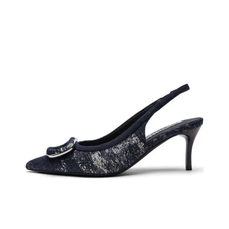 TOOMANYSHOES Trendy Fashion Versatile Comfortable Elegant Elegance Minimalist Style Casual Shoes Women's Dark Blue-0