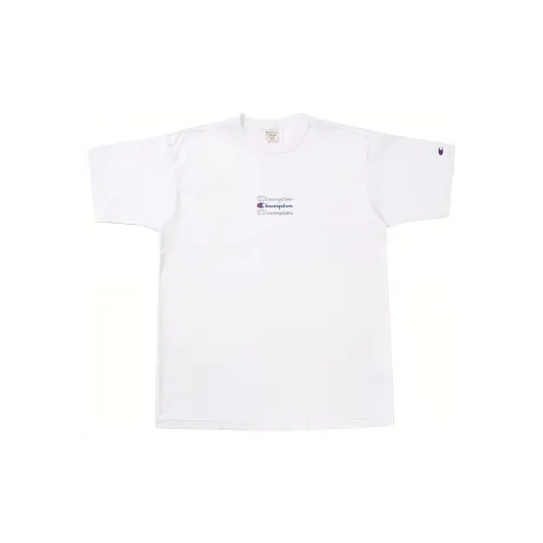 Champion Japanese Line T-Shirts Unisex White