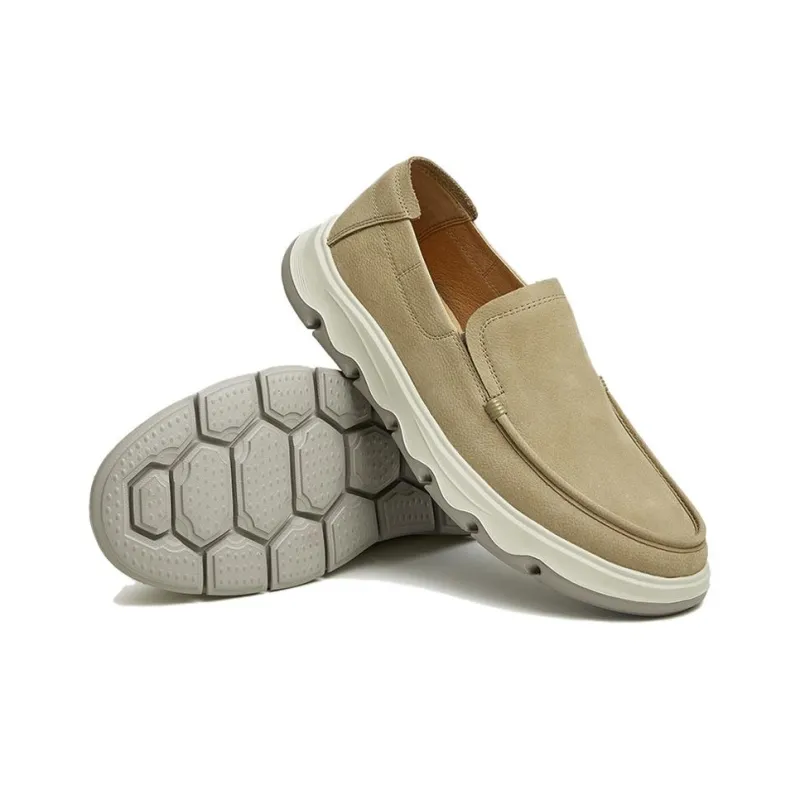 TATA Dress Shoes Men Low Top Solid Color-13