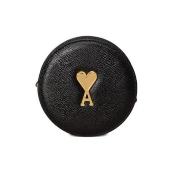 AMIPARIS Paris Logo Plaque Shoulder Bag