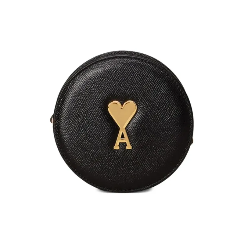 AMIPARIS Paris Logo Plaque Shoulder Bag-0