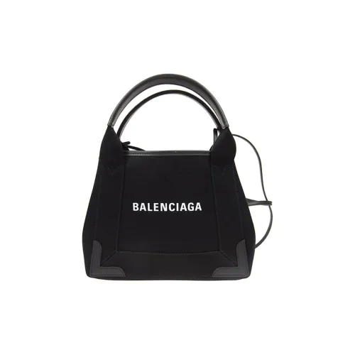 Balenciaga Navy Cabas Xs Bag