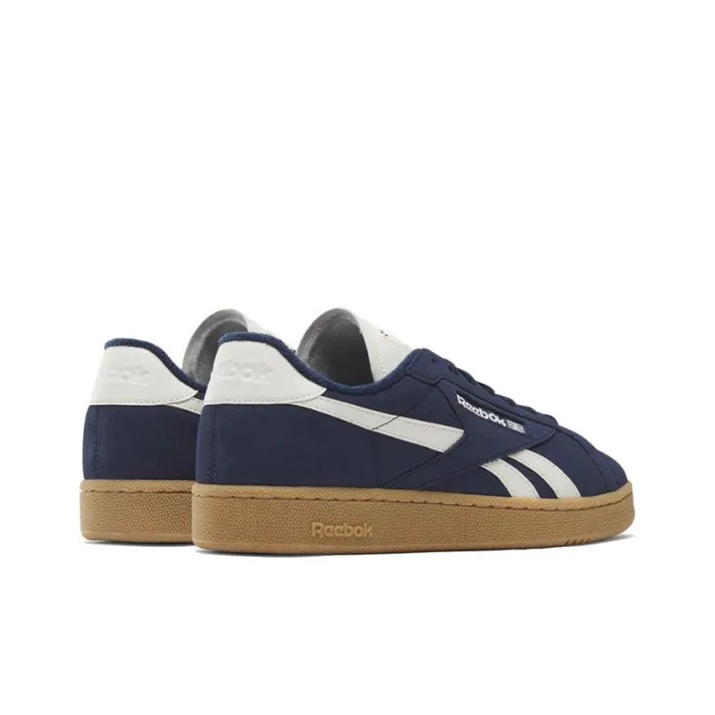 Reebok Club C GROUNDS Slip Resistant Shock Absorbers Low Top Skateboard Shoes Unisex Blue White-3