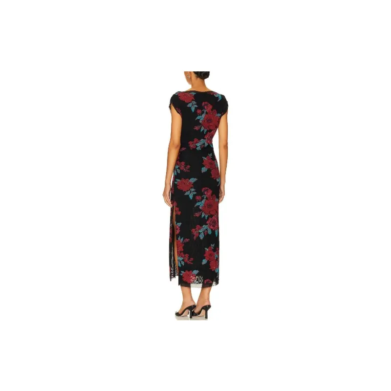 FREE PEOPLE Sleeveless Dress Women's Black-1