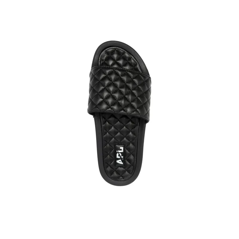 APL ATHLETIC PROPULSION LABS Quilted Lusso Slides Women's-4