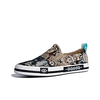 Baoda Durable Breathable Low Top Canvas Shoes Men's