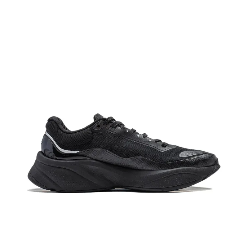 LiNing Cushioned Wear Resistant Lightweight Low Top Casual Shoes Women's Black-1