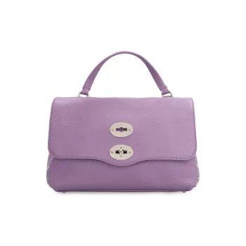 Zanellato Calfskin Shoulder Bag Crossbody Bag Handbag Small Size Women's Light Purple