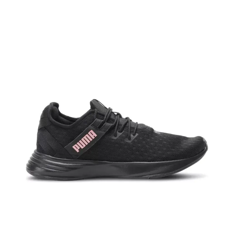 PUMA Radiate Anti Slip Wear Resistant Low Top Casual Shoes Women's Black-1